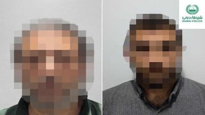The gang members have been arrested and referred to the judicial authorities. Photo: Dubai Police