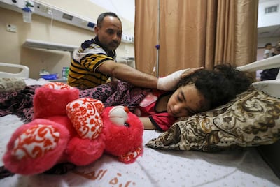 Seventy children were killed in the latest round of fighting in the Palestine-Israel conflict. AFP