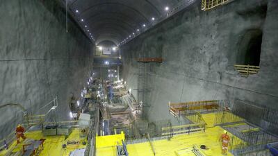 The public can access the top of the dam coming by the train and Minifunic. Pierre Albouy / Reuters