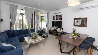 Open-plan downstairs area