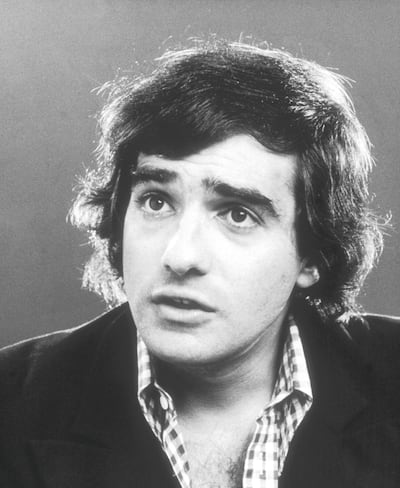 American film director Martin Scorsese pictured in 1973, when he was 31. Getty.