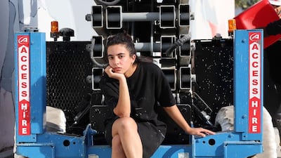 Iraqi visual artist and muralist Miramar Muhd. Photo: Instagram / @miramar.muhd