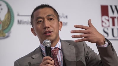 Dr Kai Chan, an associate fellow of Insead, used 20 indicators to measure five basic opportunities afforded by language. Antonie Robertson / The National