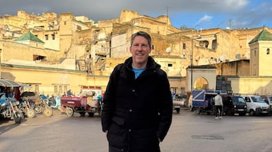 Andy Mitten's trip from Fes to Rabat in Morocco