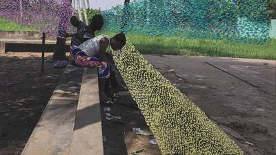 Joana Choumali: Untitled, 2019. From the series: Ça va aller, 2016-19 © Joana Choumali, Prix Pictet