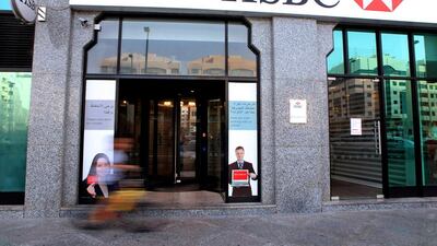 Our reporter Frank Kane has had problems with HSBC's customer service. Ravindranath K / The National