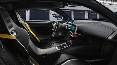 Some numbers: 1,000hp, a top speed in excess of 350kph and a 0-to-200kph – note: not 100kph – sprint time of six seconds.