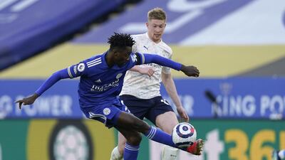Wilfred Ndidi – 7. Picked up the first booking of the game for a foul on De Bruyne, but remained inexhaustible in his job blunting the away side’s attacks. AP