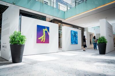 The collaboration between the M WOODS Museum and the Dubai Mall