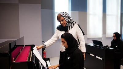 The music department.