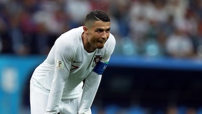 Cristiano Ronaldo refused to discuss his Portugal future after they were eliminated from the 2018 World Cup after a 2-1 defeat to Uruguay. Mohamed Messara / EPA