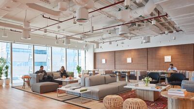 Set up in March 2019, Hub71 is a start-up incubator based within Abu Dhabi Global Market, the emirate's financial free zone. Courtesy Hub71