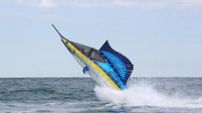 The Seabreacher is available here in the UAE. It comes in many different designs. Courtesy Innespace Productions