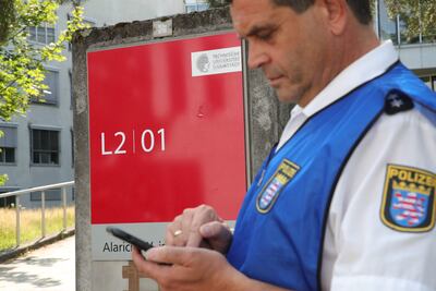 Darmstadt is about 30 kilometres south of Frankfurt. AFP