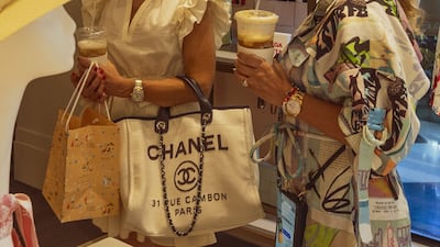 Customers at the Kirna Zabete store at the Royal Poinciana Plaza in Palm Beach, Florida, US. Purchases by Americans last year boosted the fortunes of many luxury goods companies. Bloomberg