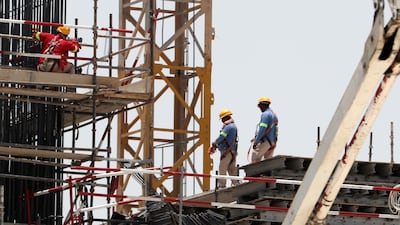 Dubai has allowed construction to go round the clock to support businesses. However, companies may have to apply for a special permit before starting work at night. Pawan Singh / The National
