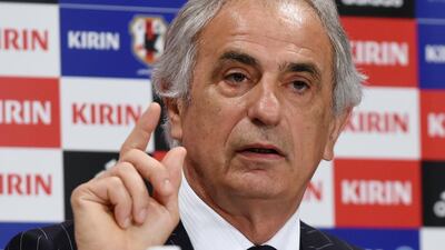 Japan manager Vahid Hailihodzic has said he has analysed the UAE team to best prepare his team for the match. Toshifumi Kitamura / AFP