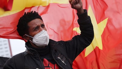 US congressmen specifically hammered Ethiopia and Eritrea for failing to live up to their March agreement to remove Eritrean forces from Tigray. Getty Images