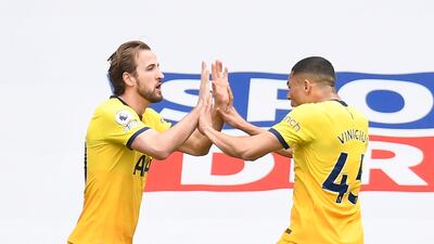 Carlos Vinicius – 6. Had the ball in the net but was well offside from Kane’s pass. Withdrawn at half-time for Son Heung-min. EPA