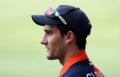 Netherlands bowler Brandon Glover. Pawan Singh / The National
