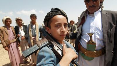 It is our fault for leaving children to suffer on their own. Yet we are shocked when they are used and abused by groups such as ISIL. Mohammed Huwais / AFP