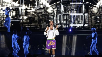 His show included the tracks Get Used To It and Boyfriend. Chris Whiteoak for The National