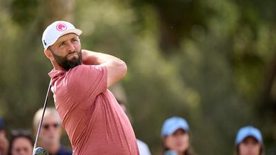 Jon Rahm will be among the top contenders for the Dallah Trophy this weekend in Dubai. Getty Images