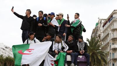 Several protests and rallies were held in Algeria since Bouteflika announced he will be running for a fifth term in presidential elections. EPA