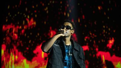 He was supported by Egyptian rapper DizzyTooSkinny