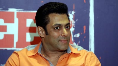 Salman Khan is due to perform at the inaugural Arab-Indo Bollywood Awards at Meydan Racecourse on Friday. AFP Photo