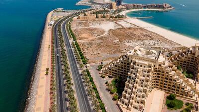 Man-made Marjan Island in theemirate of Ras al Khaimah. Alamy