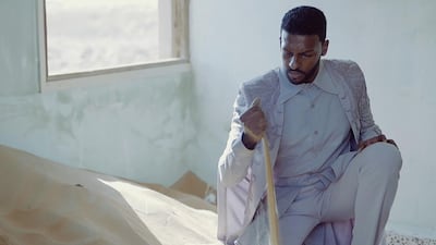 The collection was presented in a short film shot in and around Sharjah's abandoned Al Madam village. Courtesy Amato Couture