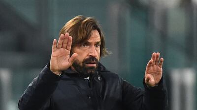 Juventus manager Andrea Pirlo. Reuters