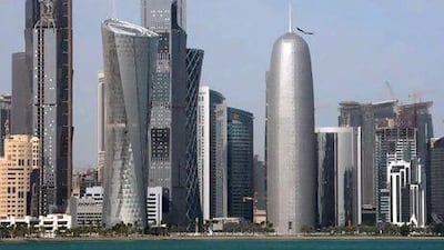 A view of Doha's skyline.