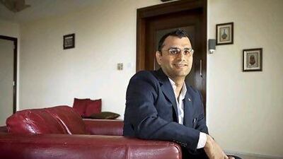 Dilip Thaker, the director of Rex Books and Stationery, says his family business is a legacy for future generations. Antonie Robertson / The National