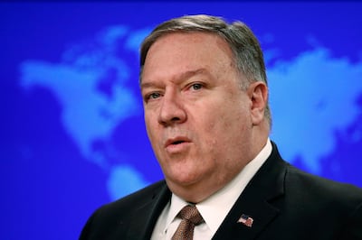 US Secretary of State Mike Pompeo warned countries still importing Iranian oil that 'the risks are not worth the benefit'. AP