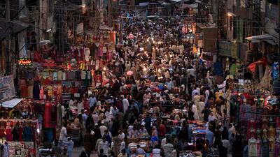 Bara market in Rawalpindi, Pakistan ahead of Ramadan. Faisal Mahmood / Reuters