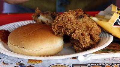 Poor diets high in fatty, processed food are leading causes of strokes. Ravindranath K / The National