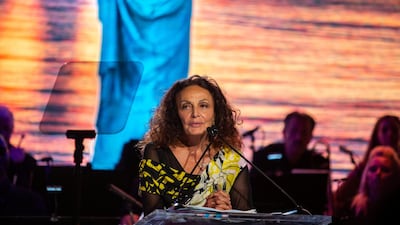 Designer Diane von Furstenberg. Demetrius Freeman / Reuters
