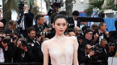 Ming Xi attends the screening of 'A Hidden Life' during the Cannes Film Festival on May 19, 2019. AP
