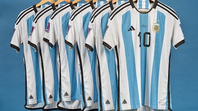 The jerseys could be the most valuable collection of sports memorabilia in history. Photo: Sotheby's