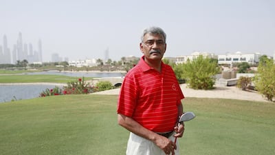 Golf is on top of Nitin Puri's list of weekend activities. Sarah Dea / The National