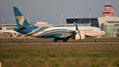 Oman Air has made temporary adjustments to some flight schedules after global supply chain disruptions forced a number of its aircraft out of service. Getty Images