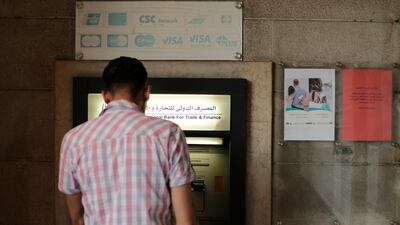 The Syrian pound fell to an all-time low this week, plunging to 950 Syrian pounds to the US dollar, after hovering at about 47 Syrian pounds to the dollar in 2011 before the uprising began. AP Photo