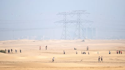 A view of the challenge.