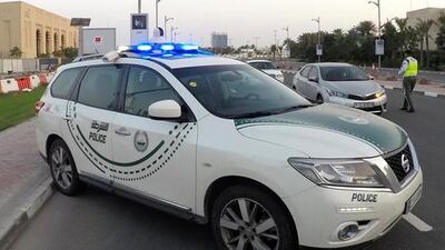Police were called to a fatal road accident on Wednesday night in Dubai. Pawan Singh / The Nationa