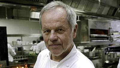 Wolfgang Puck at his steakhouse Cut at The Address Downtown Dubai. Jaime Puebla / The National