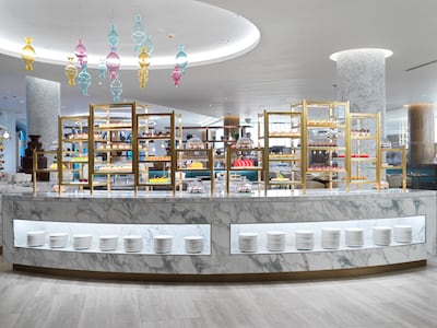 Diabetes-friendly dessert selection at Saffron, Atlantis, The Palm. Photo: Atlantis, The Palm