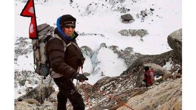 A reader congratulates the campaign by climber Apa Sherpa to warn about environmental degradation.AP