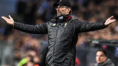 Jurgen Klopp has vowed his Liverpool side will not take Cardiff City lightly. AFP